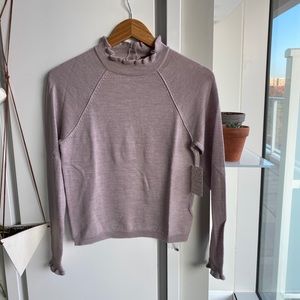 Free People Needle and Thread Pullover in Lilac